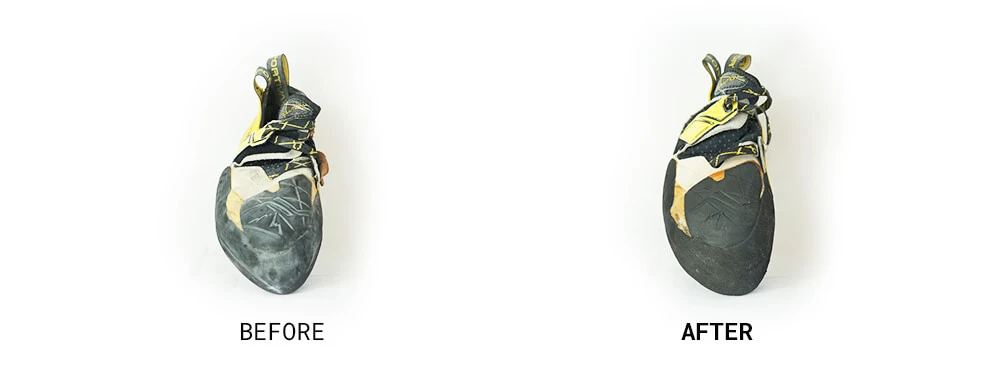 Before _ after front